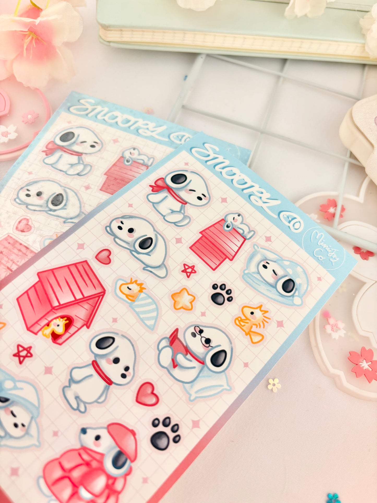 Snoopy Sticker Sheet