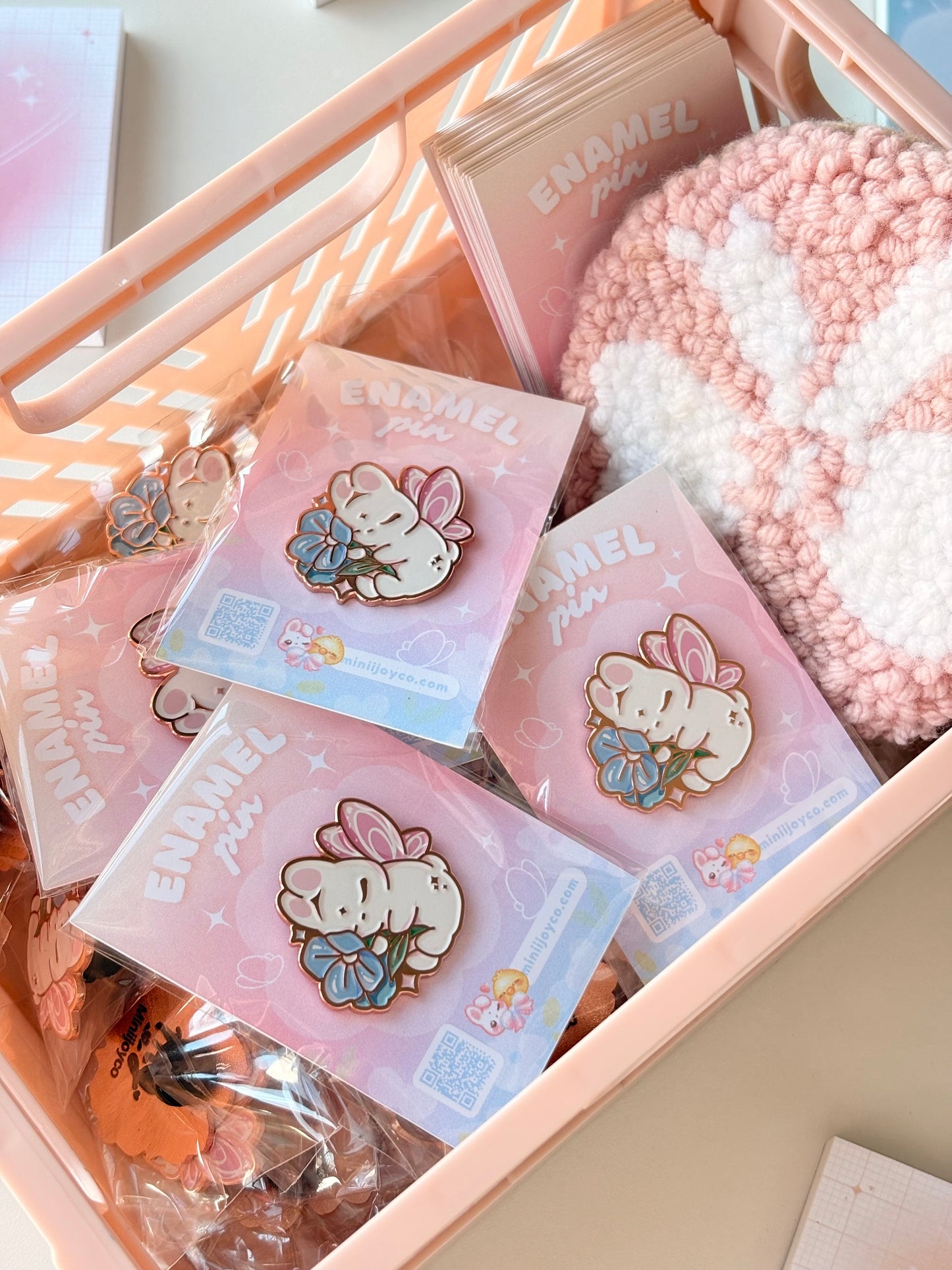 Fairy Buns Enamel Pin