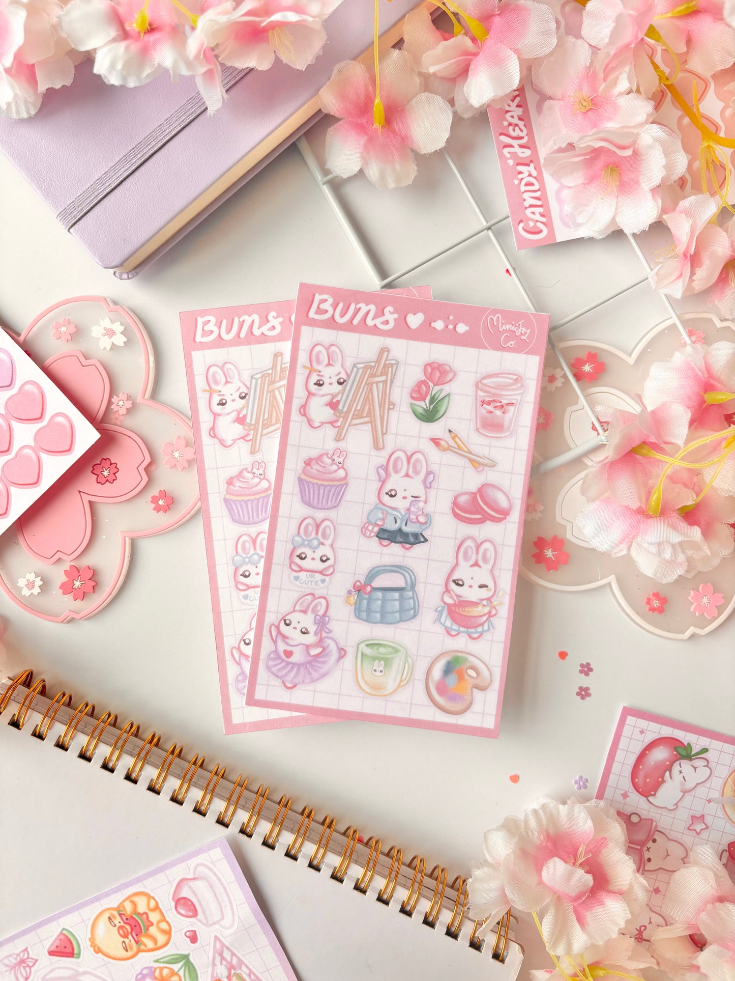 Buns Sticker Sheet