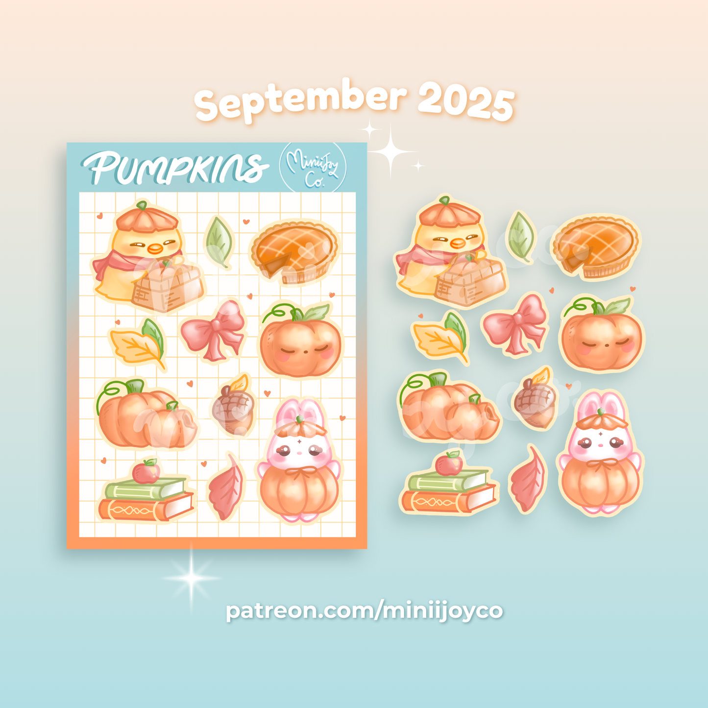 Pumpkins Mini Sheet