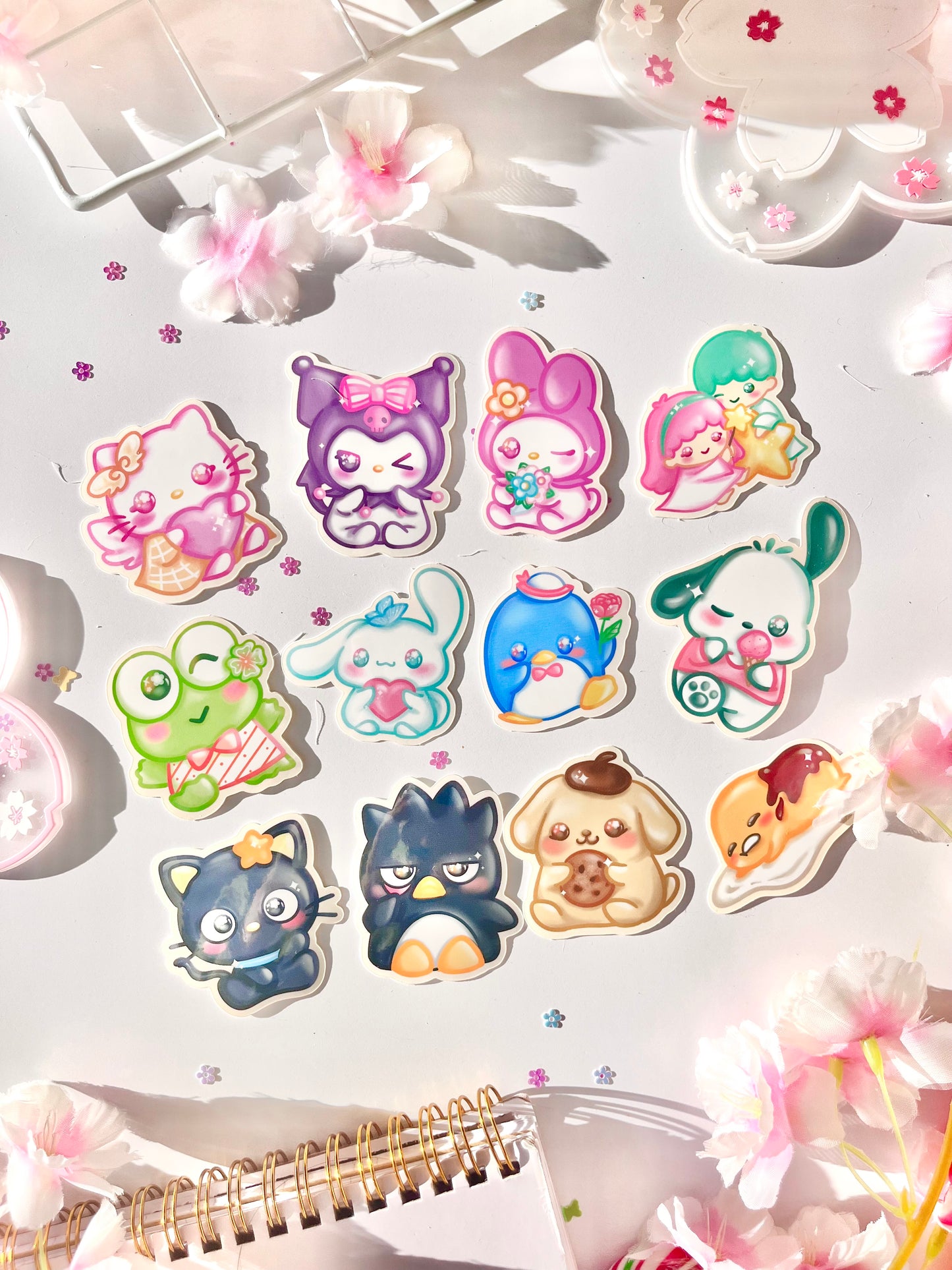Sanrio Vinyl Stickers (NEW)
