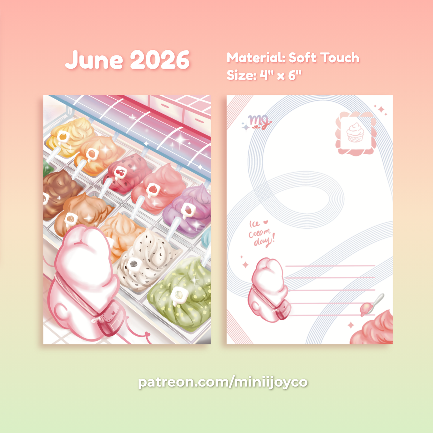 Gelato Day Print & Postcard