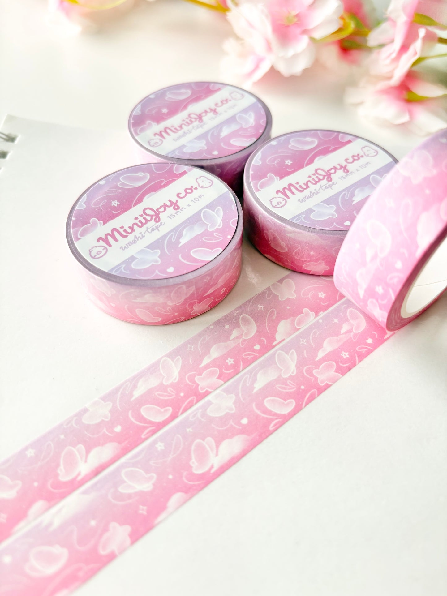 Butterfly Gradient Washi Tape - Orchid
