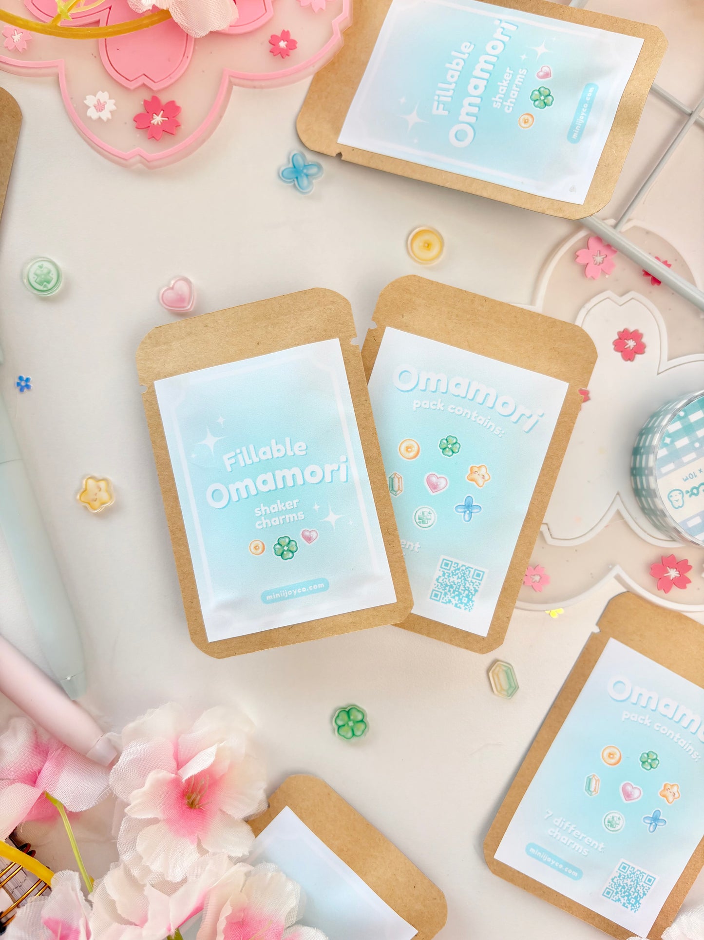 Shaker Charm Bags