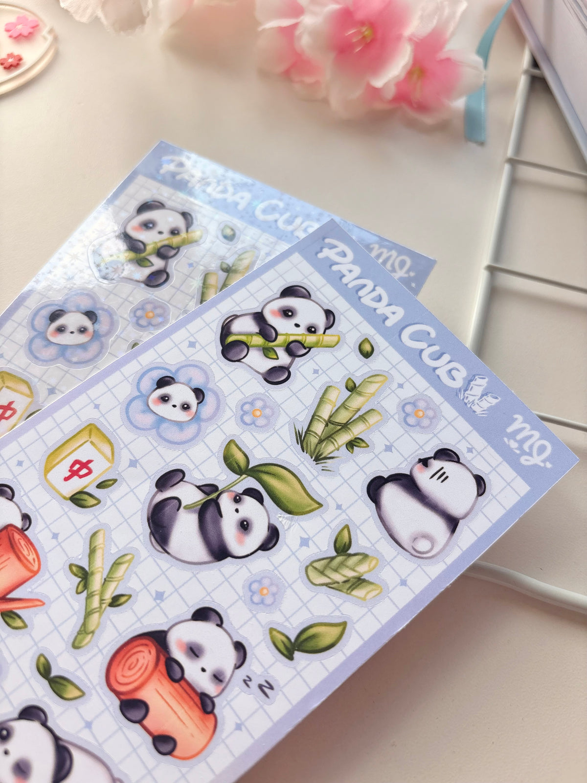 Panda Cub Sticker Sheet
