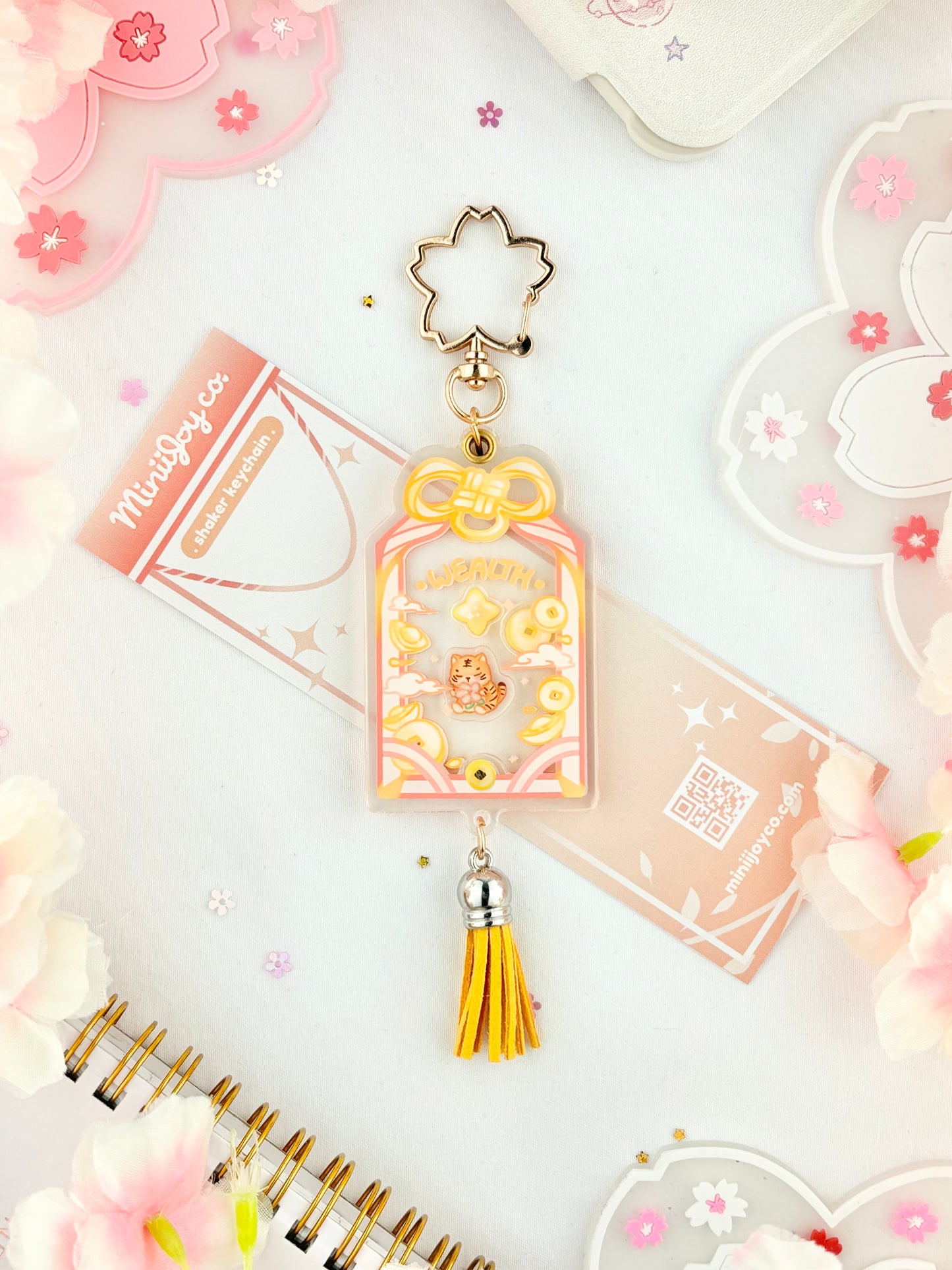 Omamori Shaker Keychains