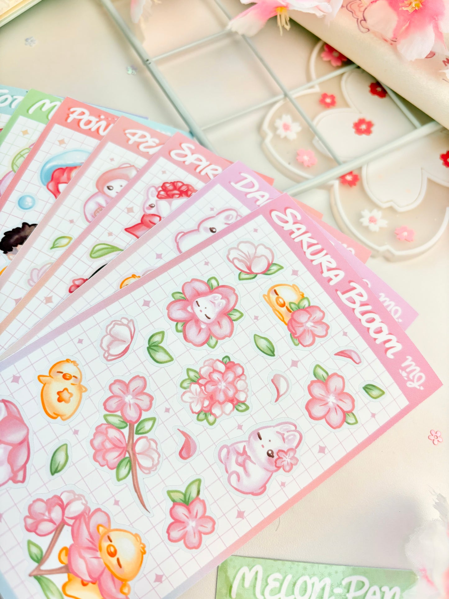 Ultimate Spring Sticker Sheets Matte Bundle (Set of 8)