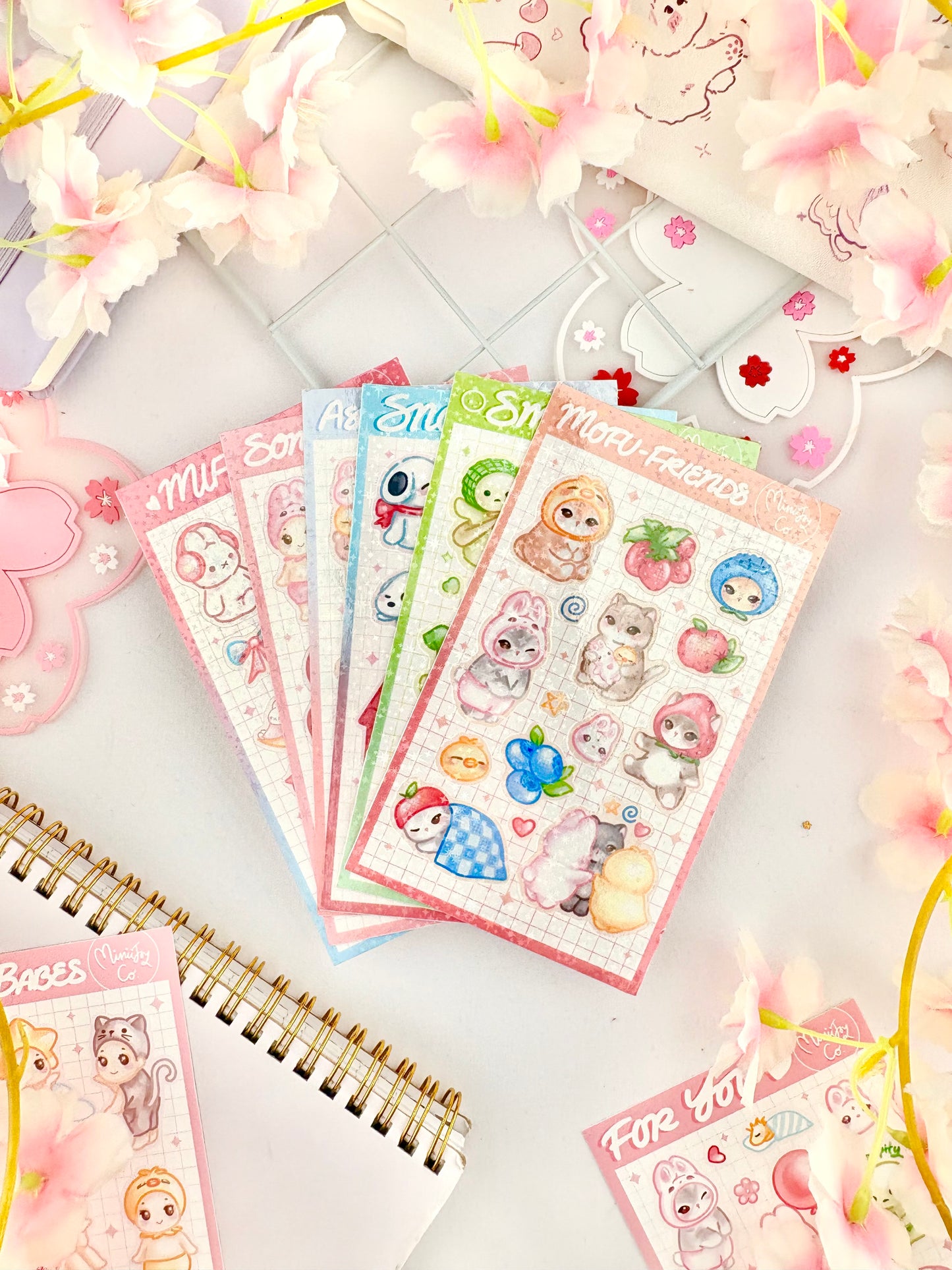 Trinket Sticker Sheets Holo Bundle (Set of 6)