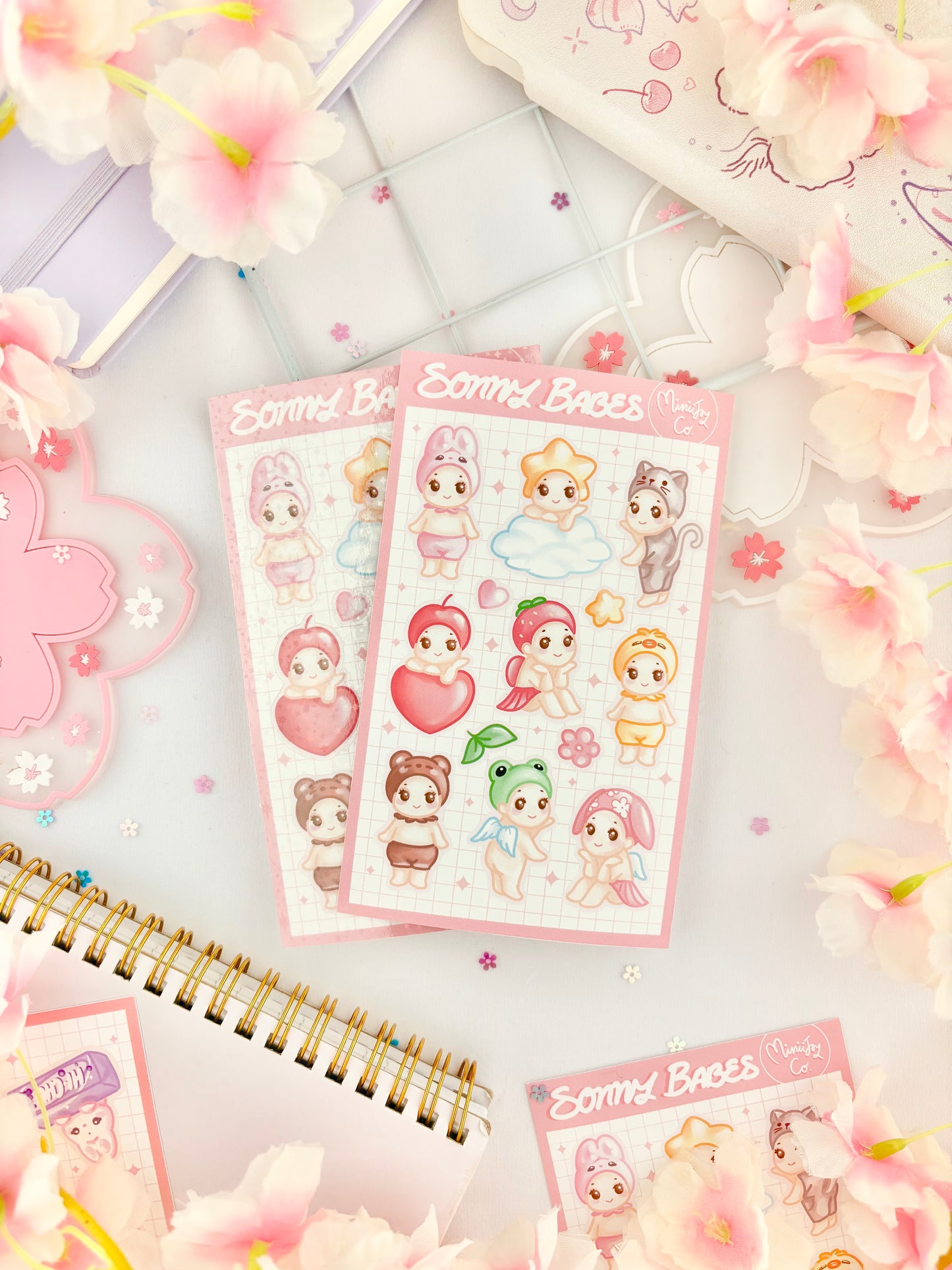 Sonny Babes Sticker Sheet