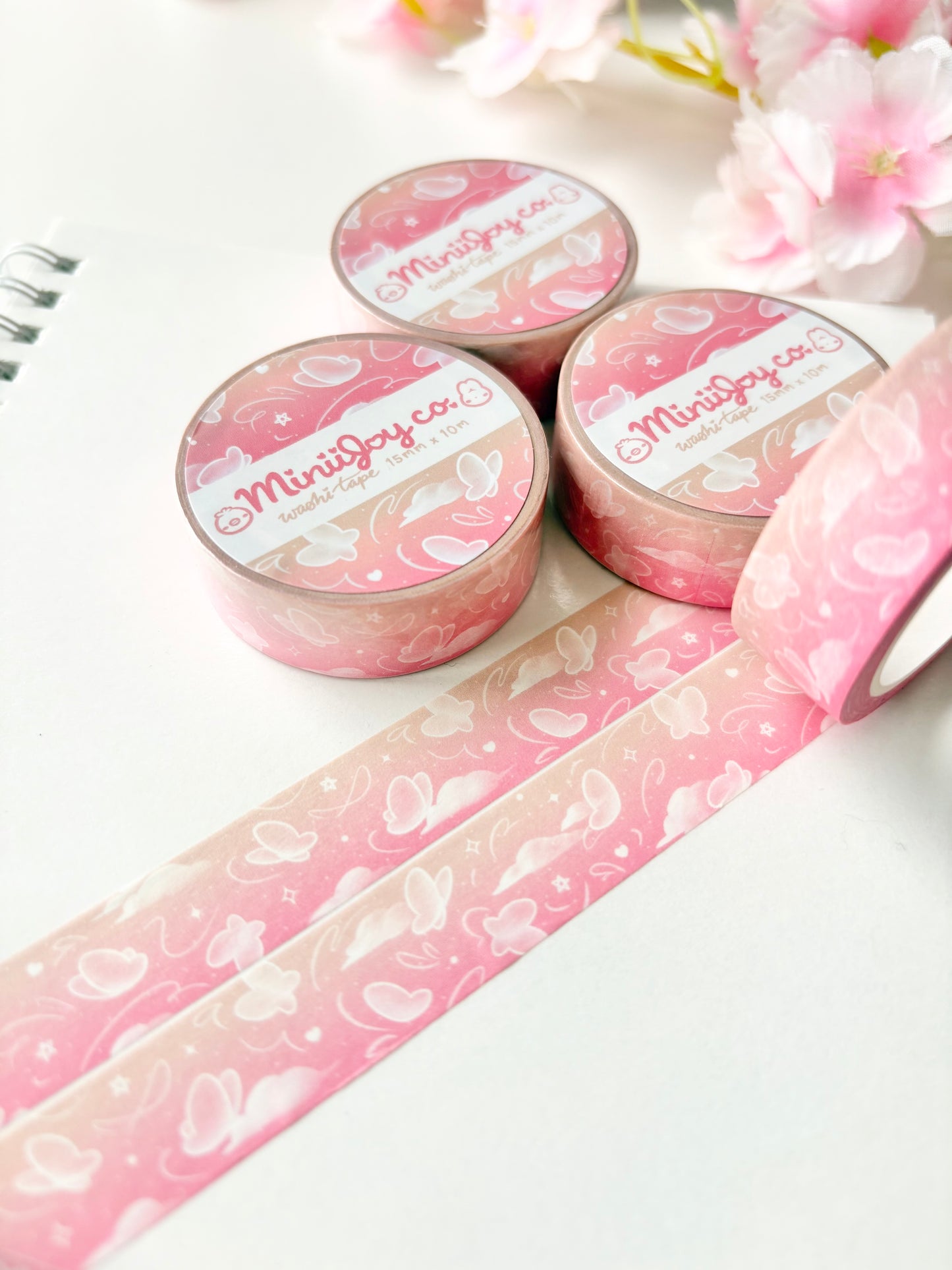 Butterfly Gradient Washi Tape - Sunset