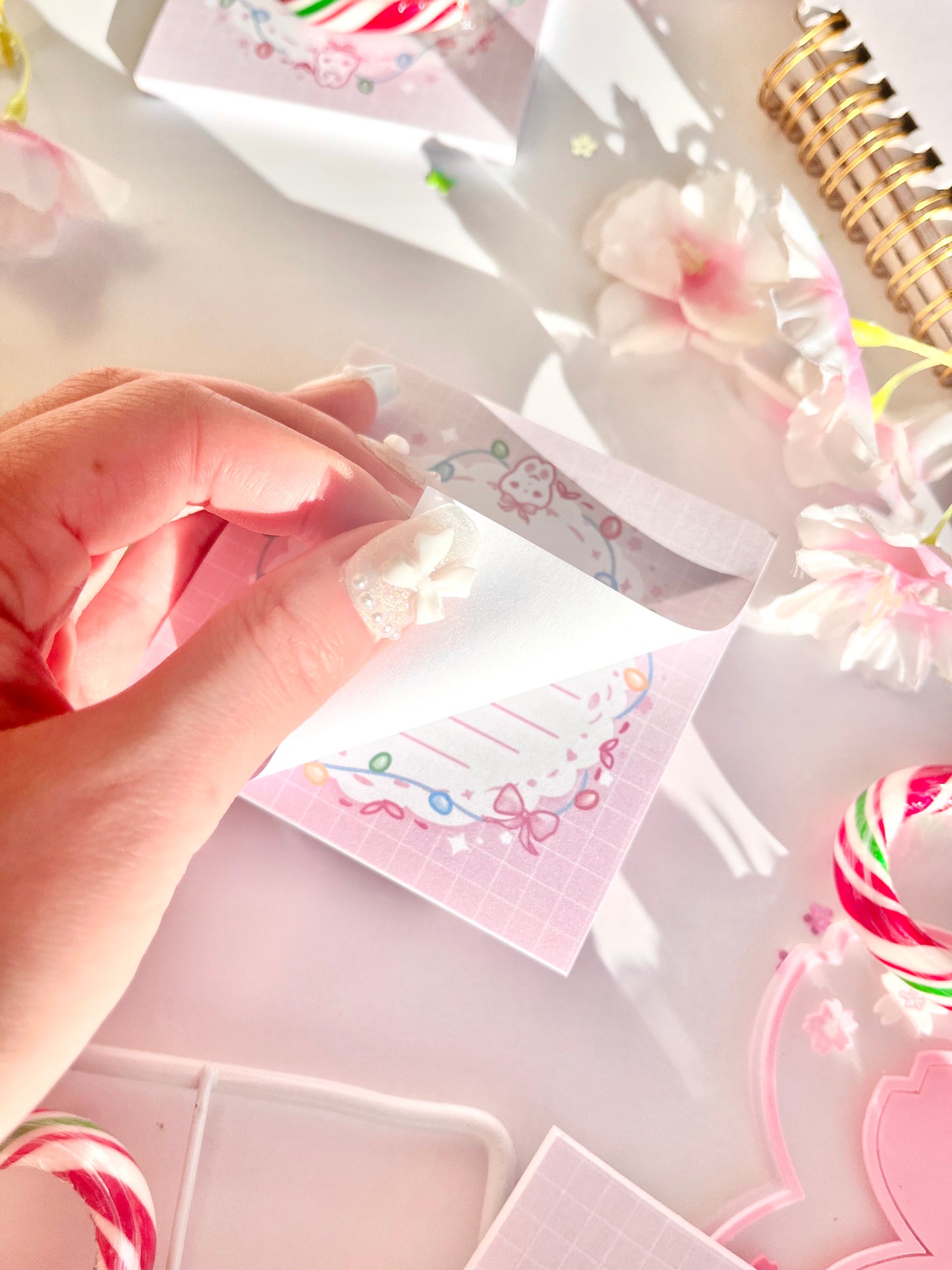 Holiday Napkin Sticky Note