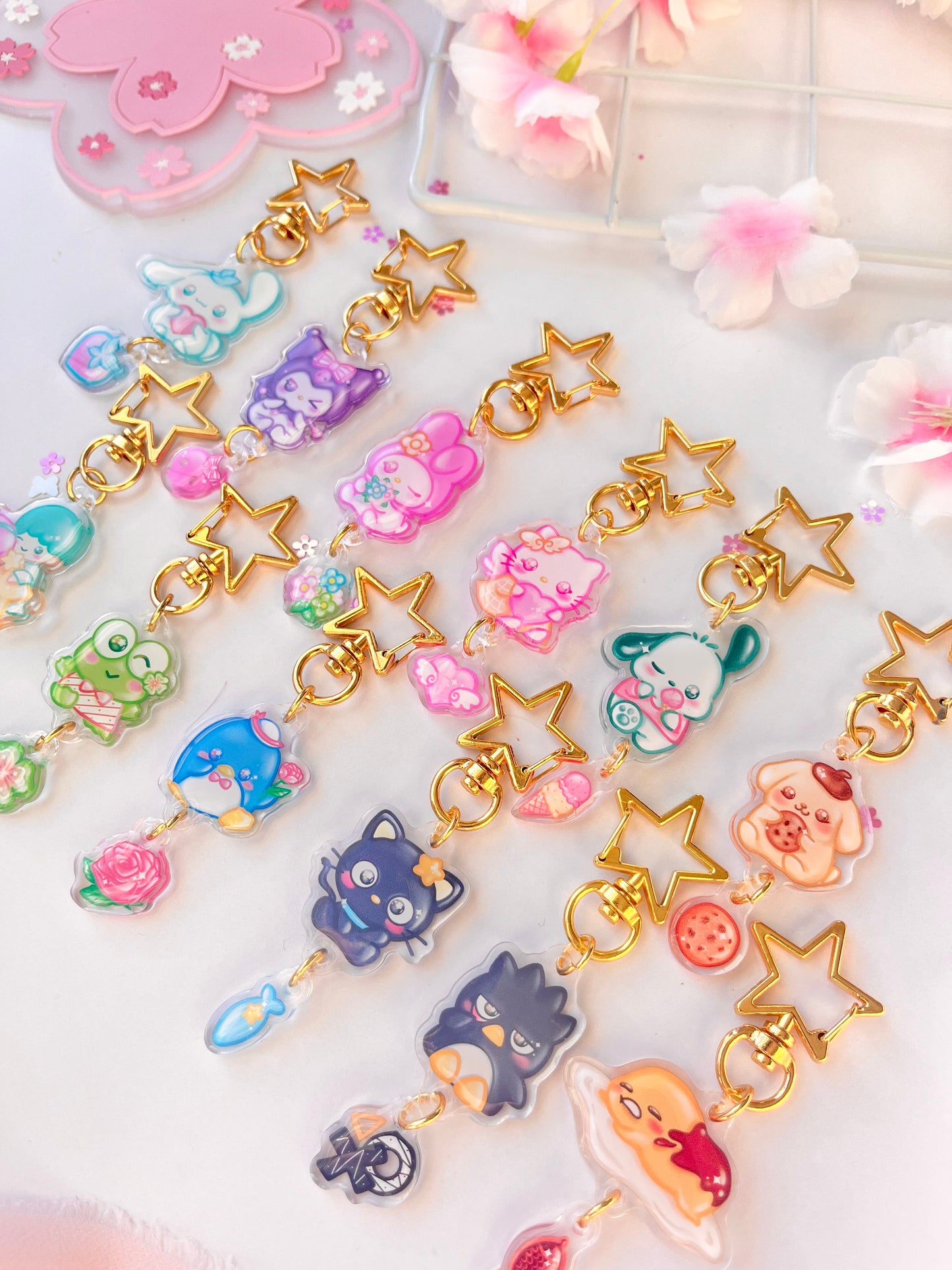 Sanrio Keychains (NEW)