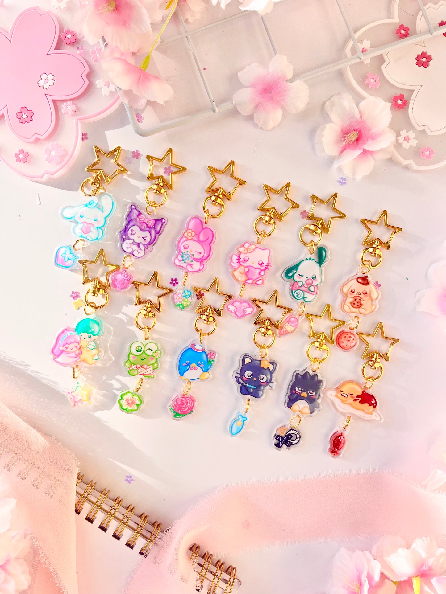 Sanrio Keychains (NEW)