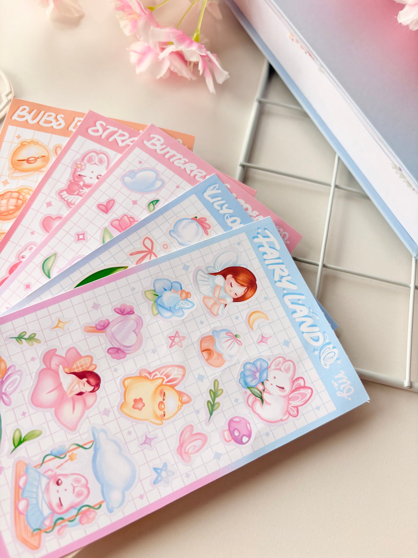 Spring 2026 Sticker Sheet Matte Bundle (Set of 5)