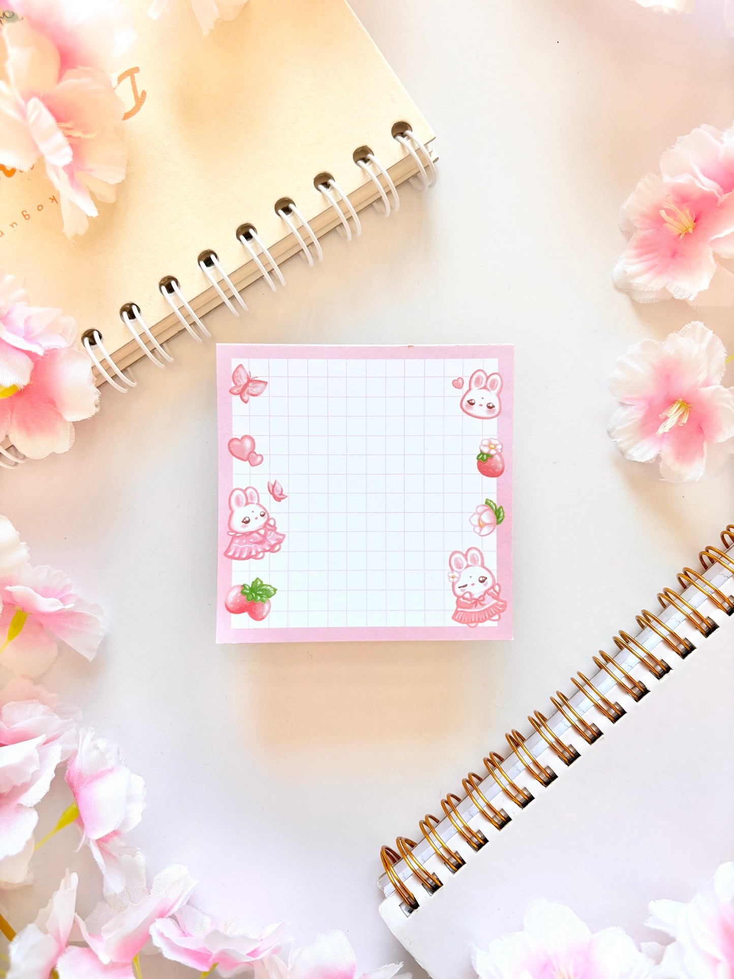 Straw Buns Memo Pad