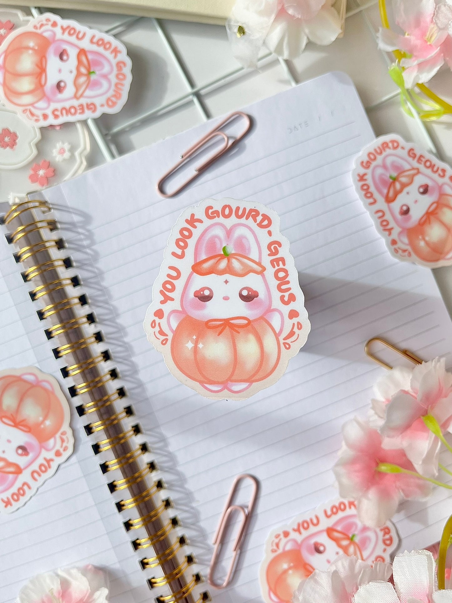 You look Gourd-geous Vinyl Sticker