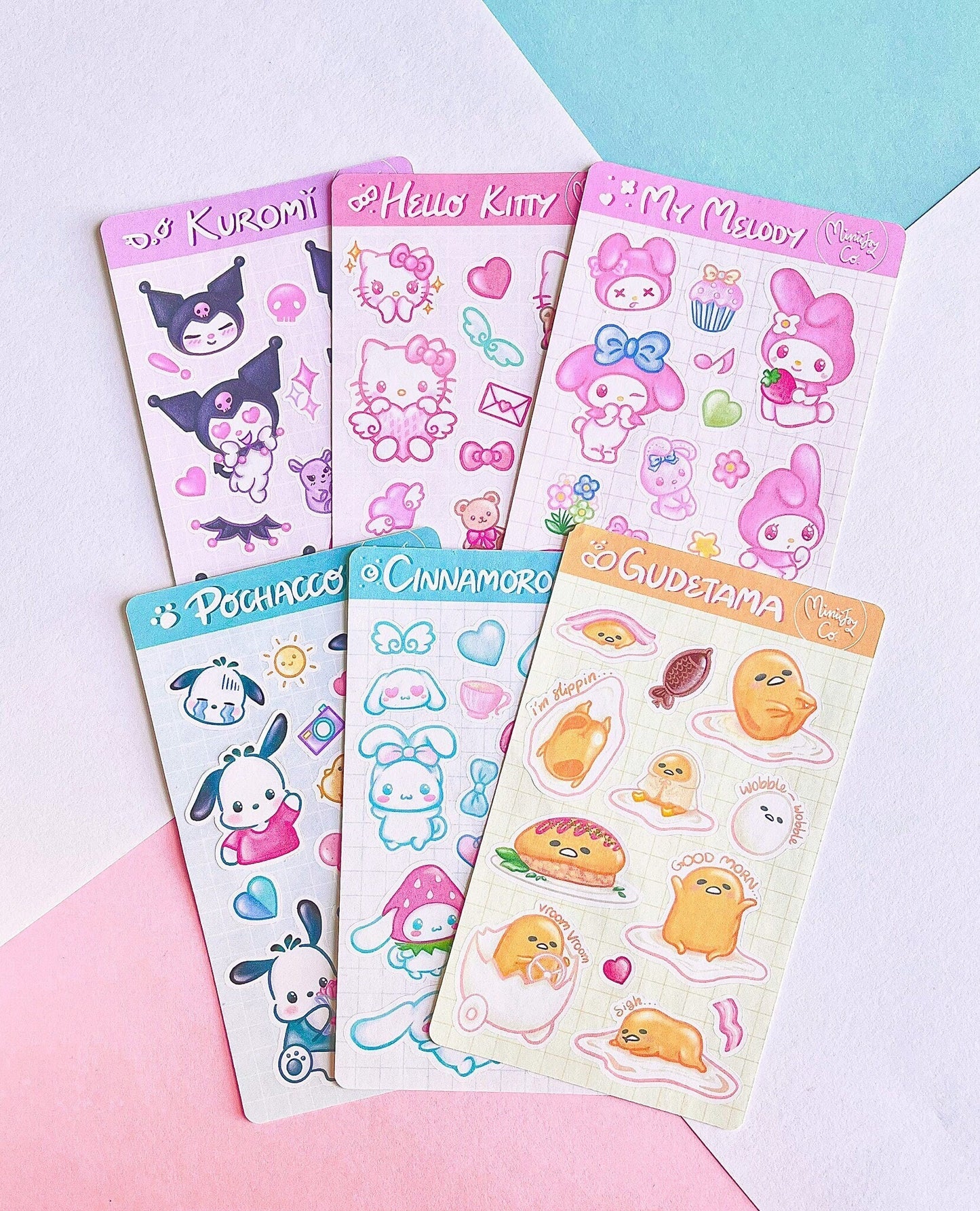 Sanrio Sticker Sheets Series 1