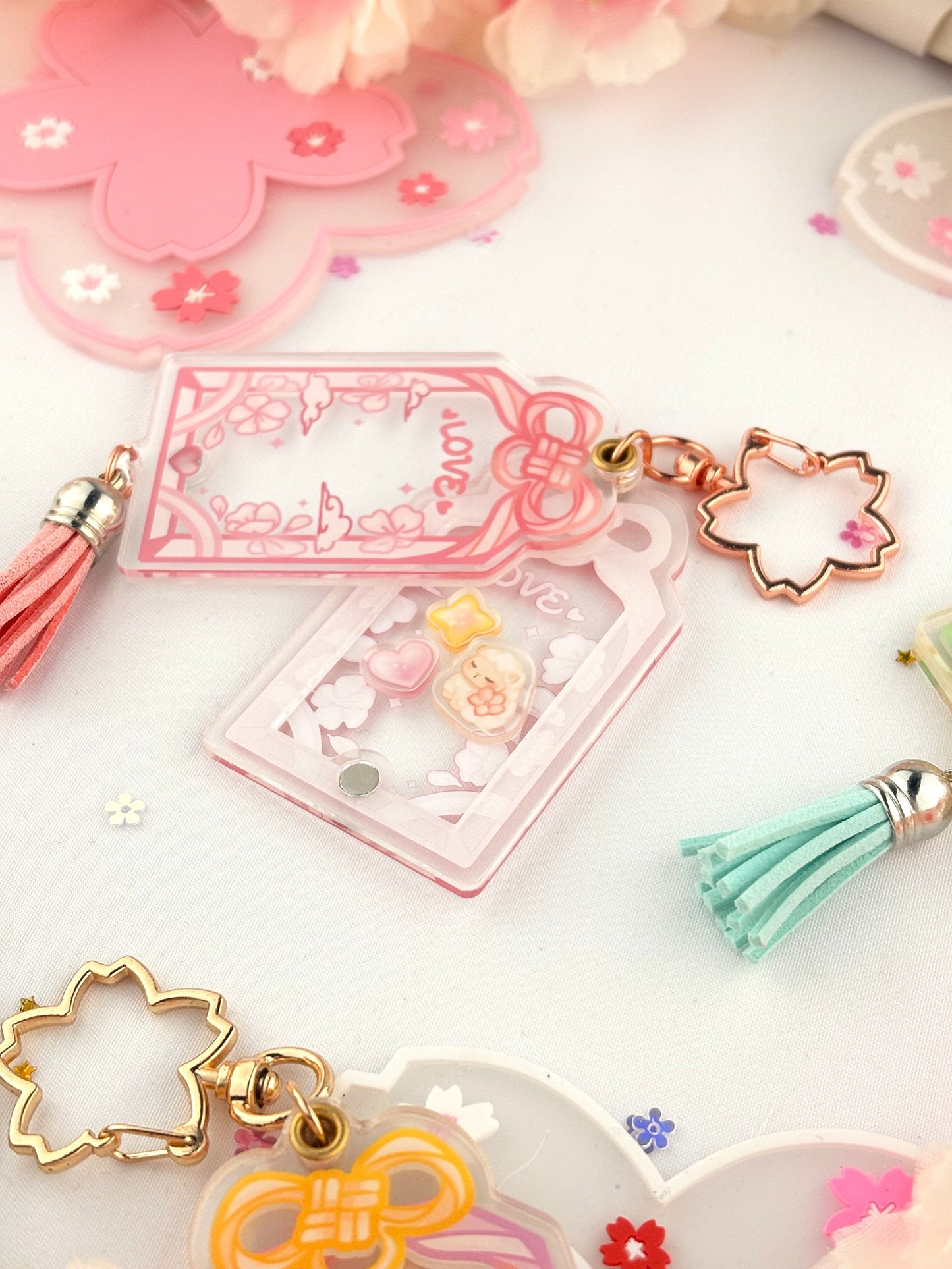 Omamori Shaker Keychains
