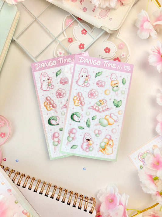 Dango Time Sticker Sheet