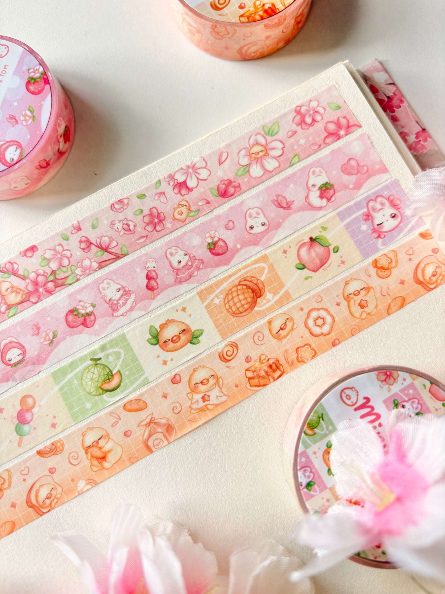 Spring Washi Bundle (Set of 4)