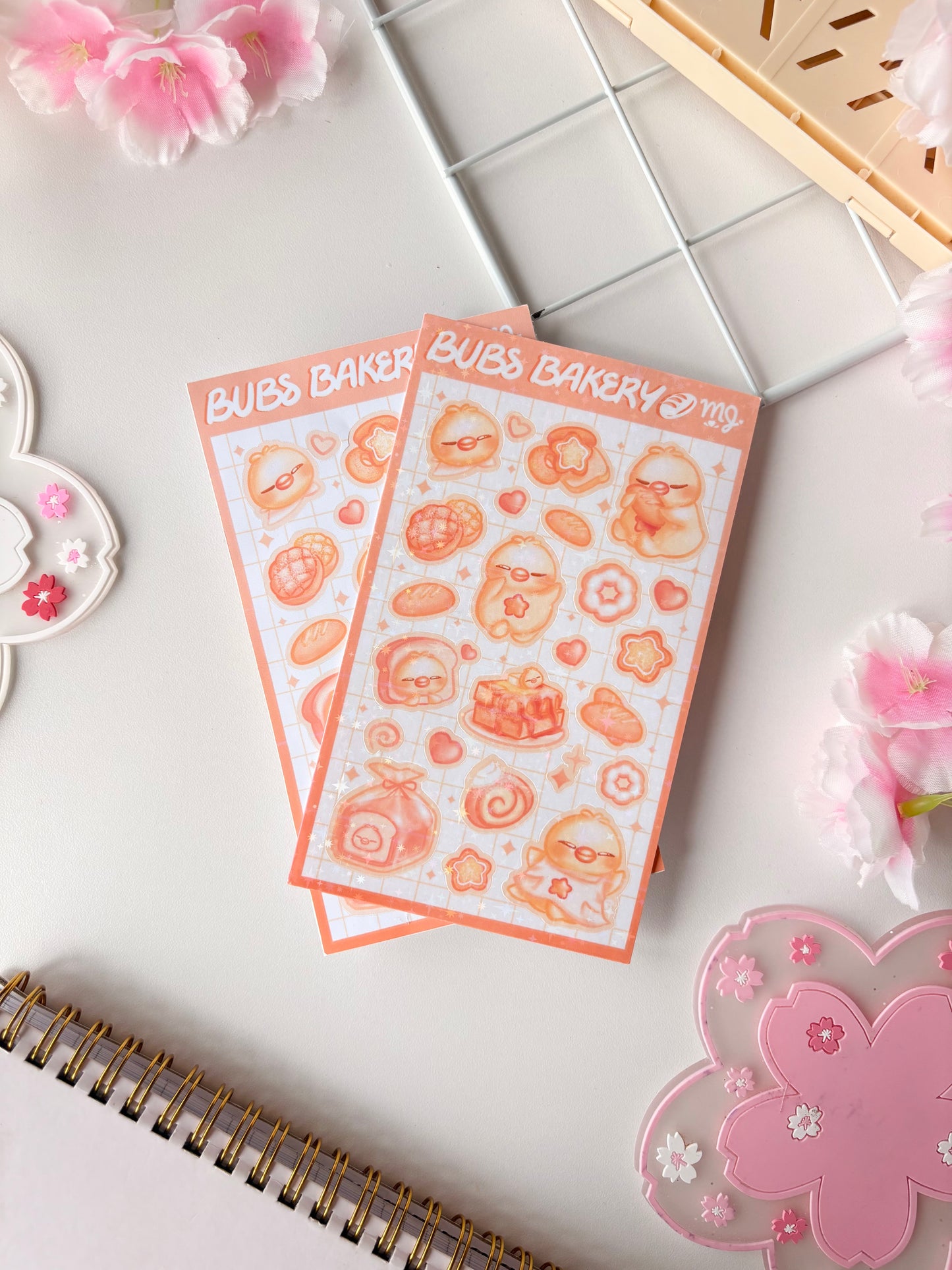 Bubs Bakery Sticker Sheet