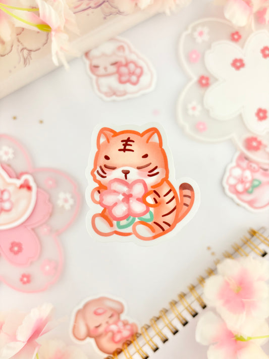 Tiger Chinese Zodiac Sticker