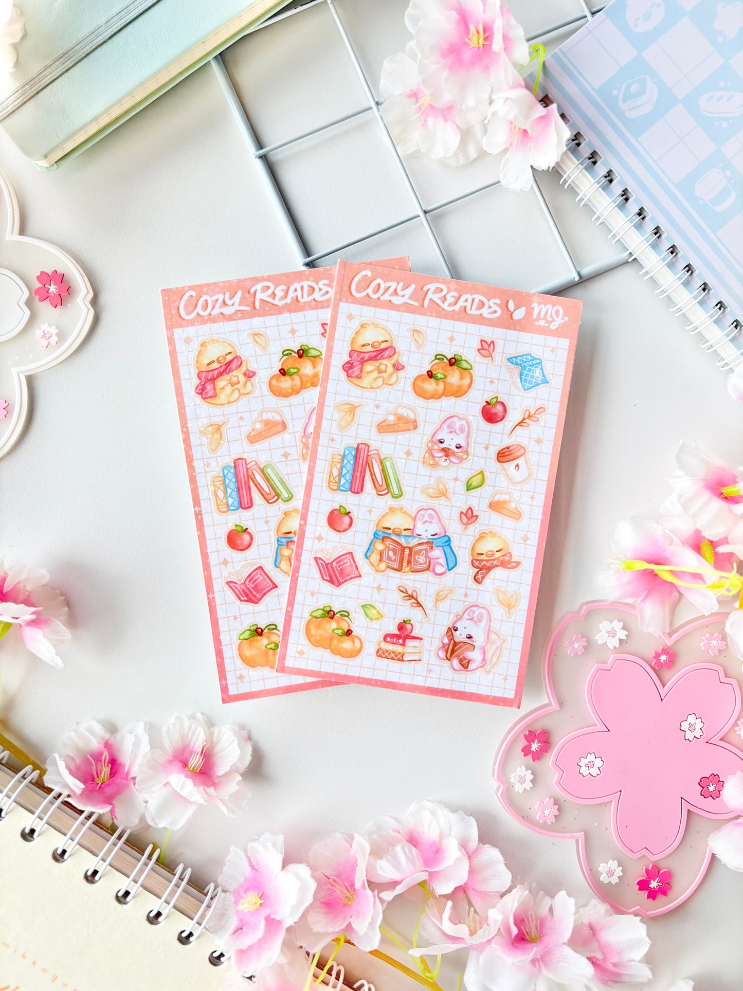 Cozy Reads Sticker Sheet