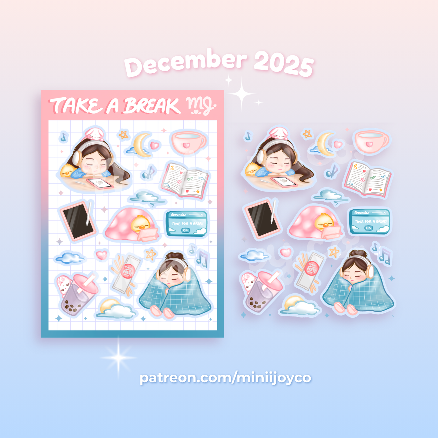 Take a Break Mini Sheet