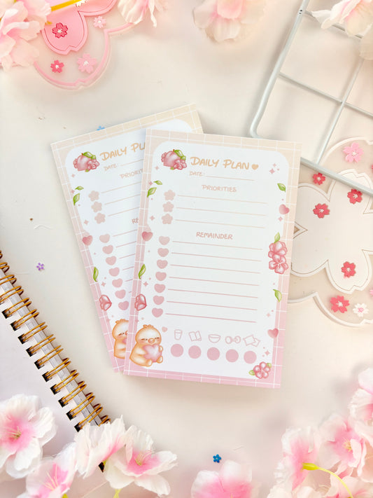 Sakura Peach Memo Pad