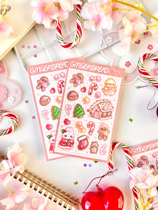 Gingerbread Sticker Sheet