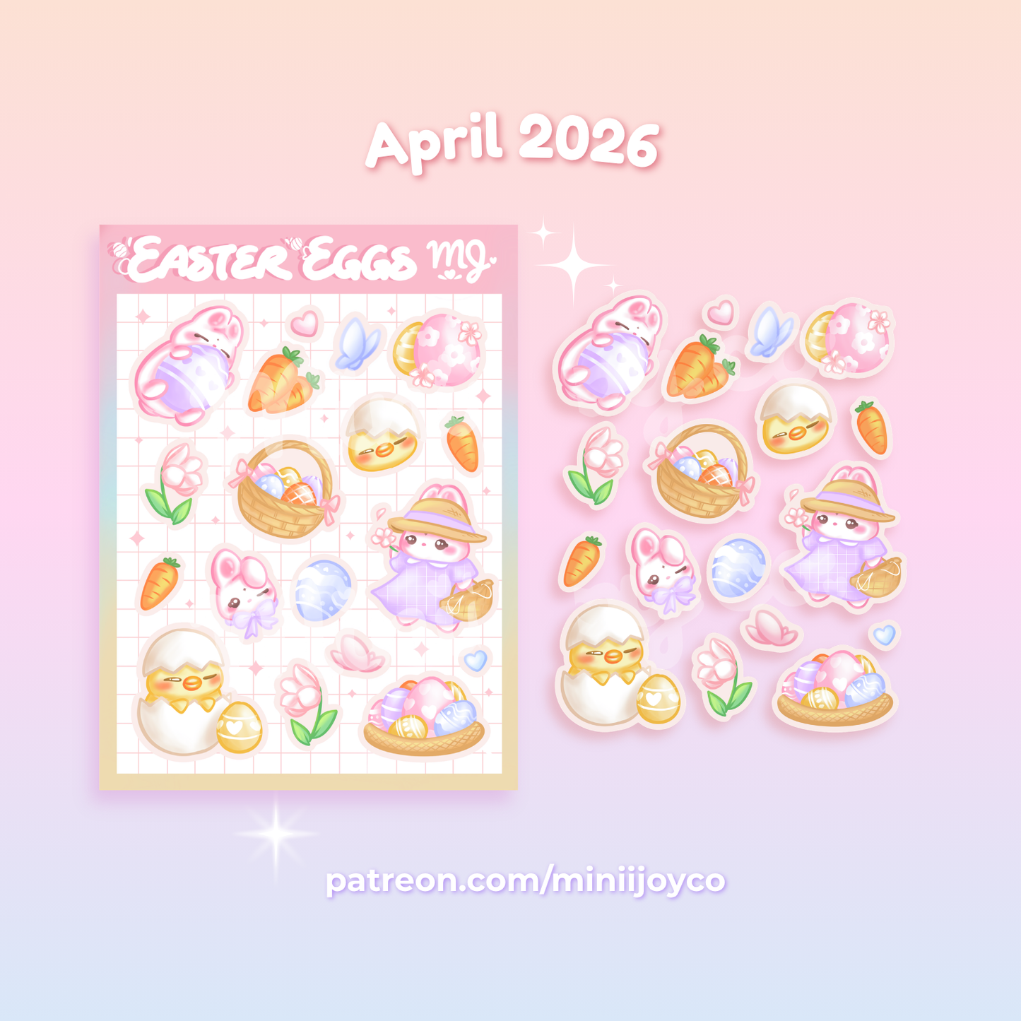 Easter Eggs Mini Sheet