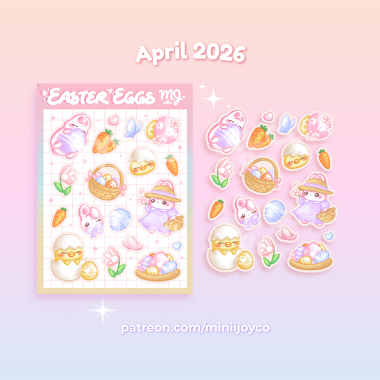Easter Eggs Mini Sheet