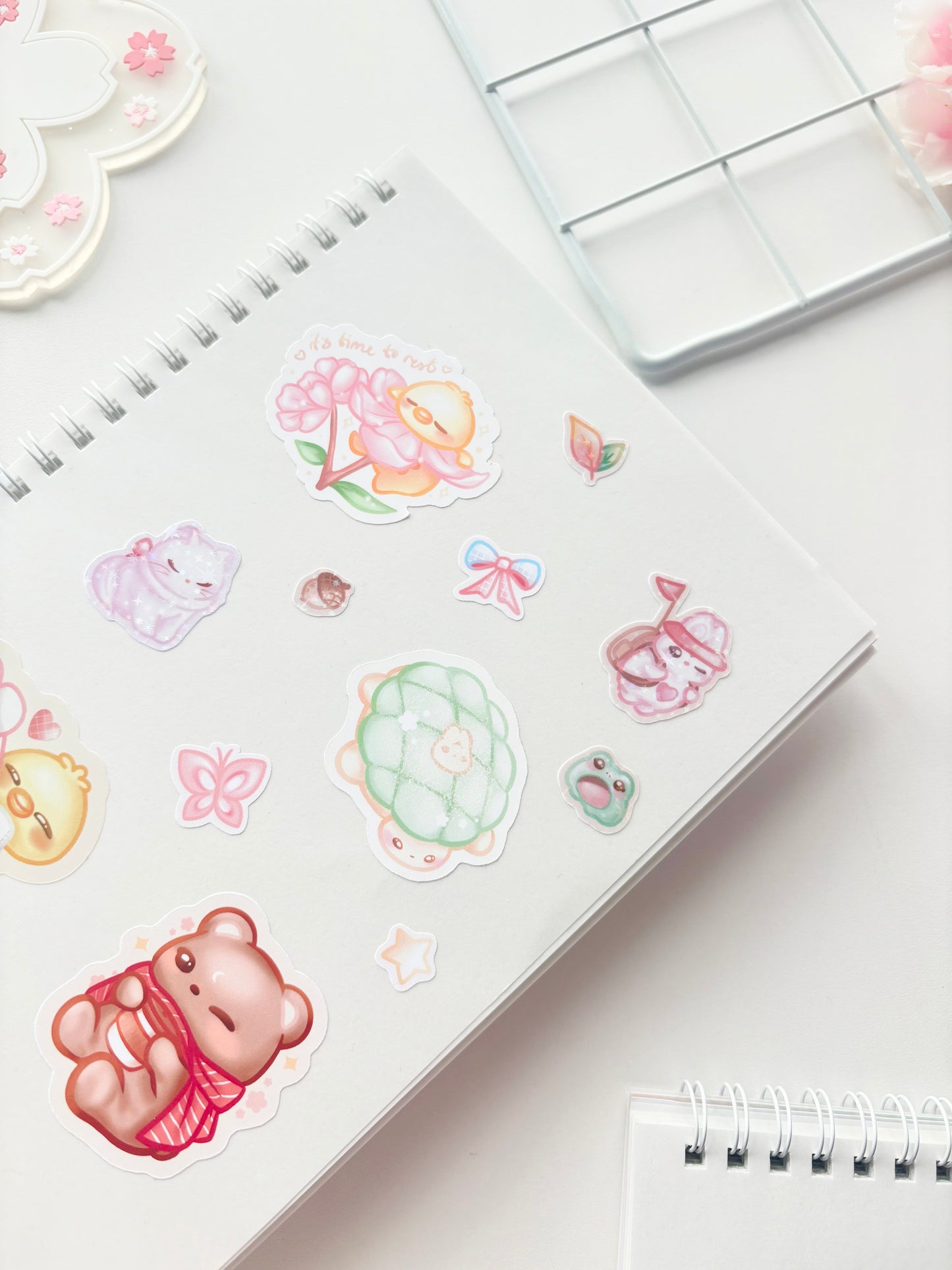 Checkered Reusable Sticker Books