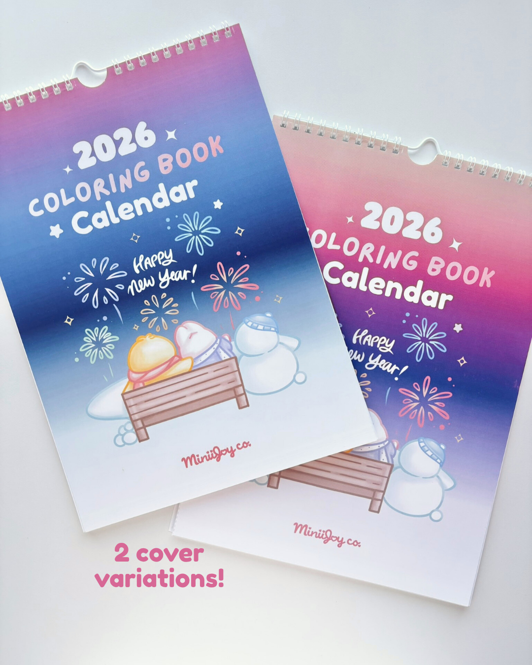 2026 Calendar Coloring Book (PRE-ORDER)