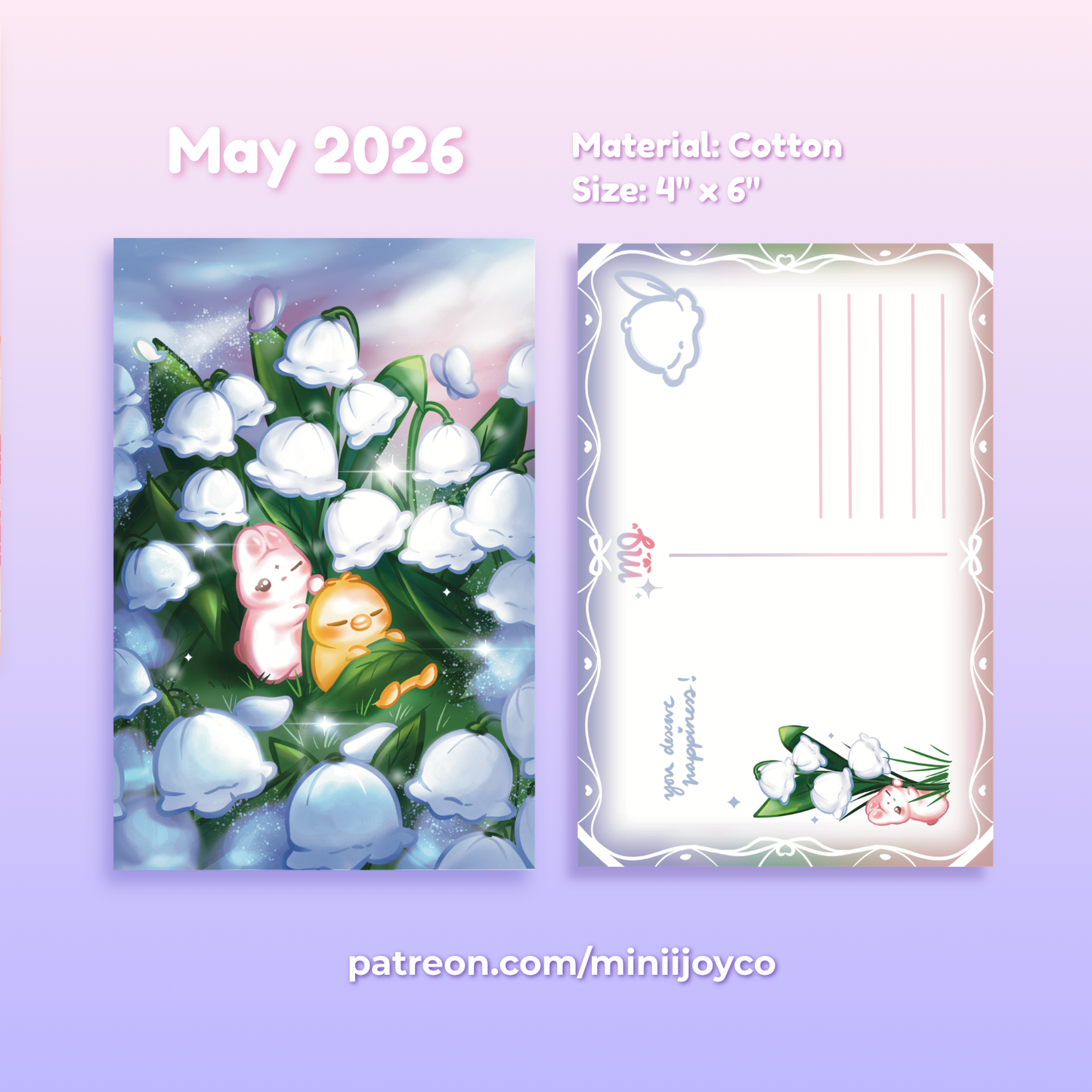 Lily of the Valley Print & Postcard