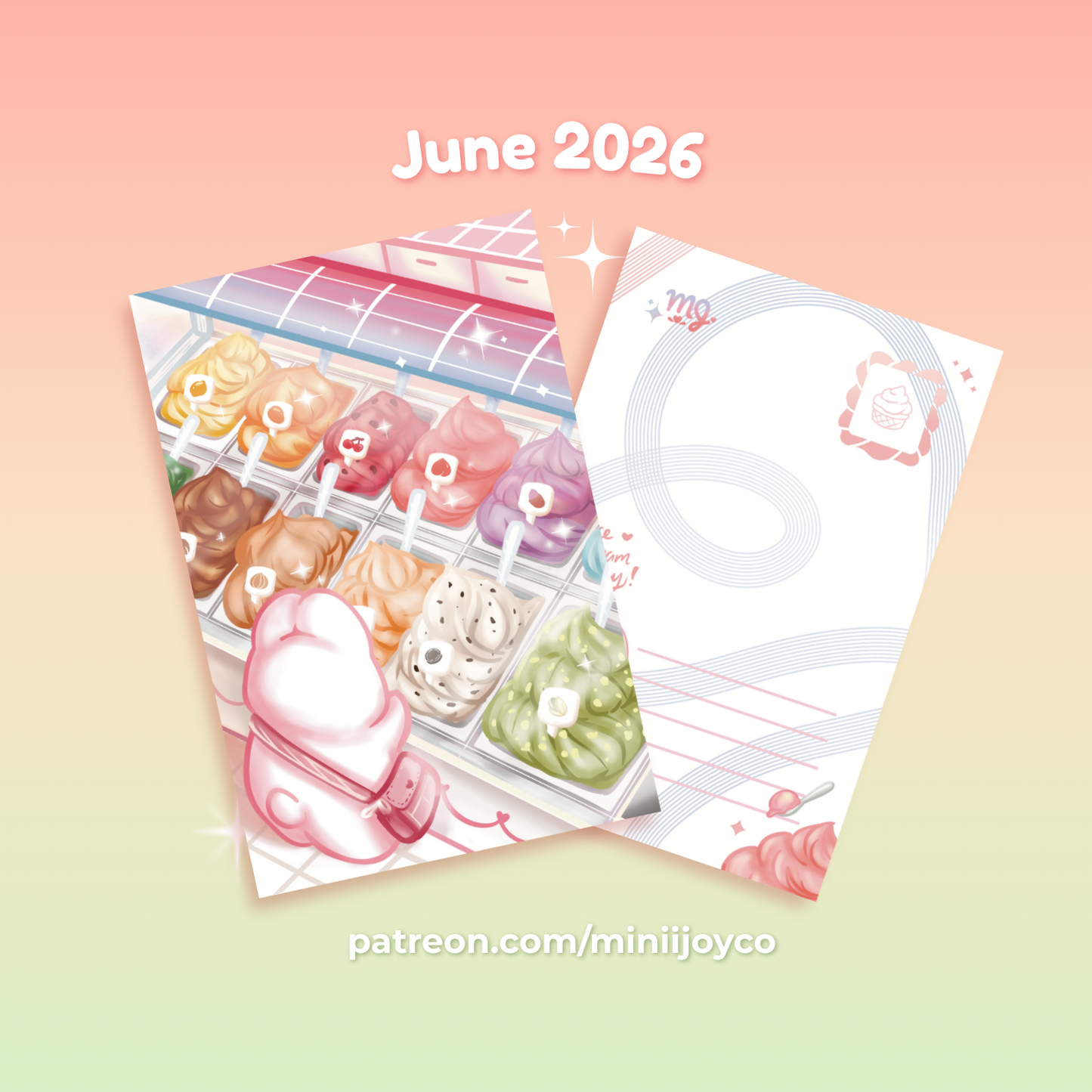 Gelato Day Print & Postcard