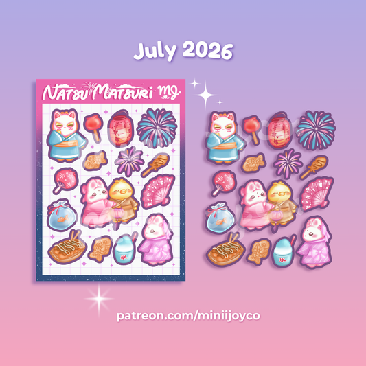Natsu Matsuri Mini Sheet