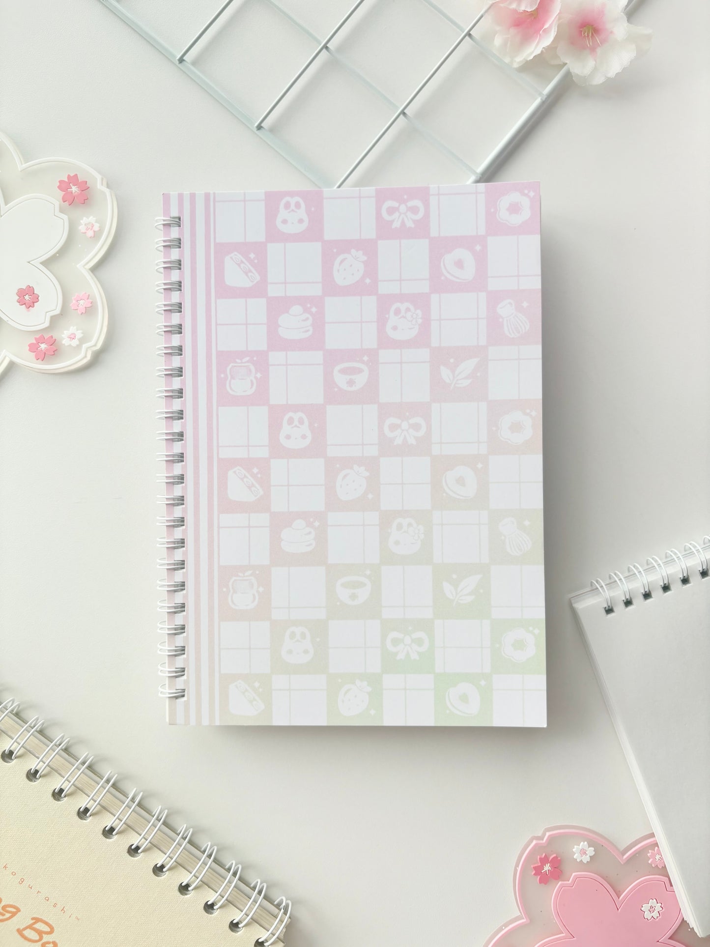 Checkered Reusable Sticker Books