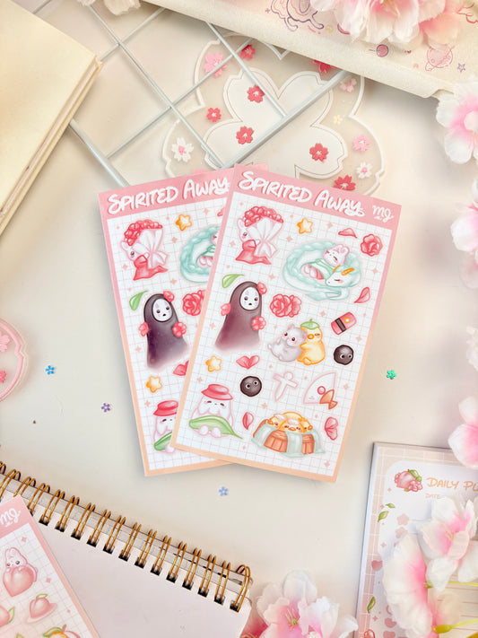 Spirited Away Sticker Sheet