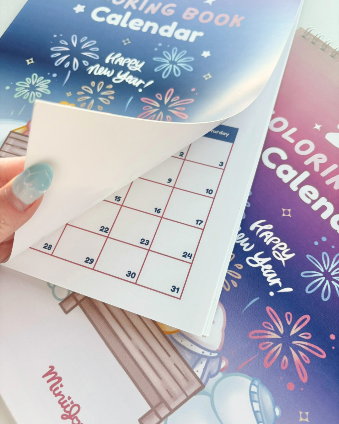 2026 Calendar Coloring Book (PRE-ORDER)