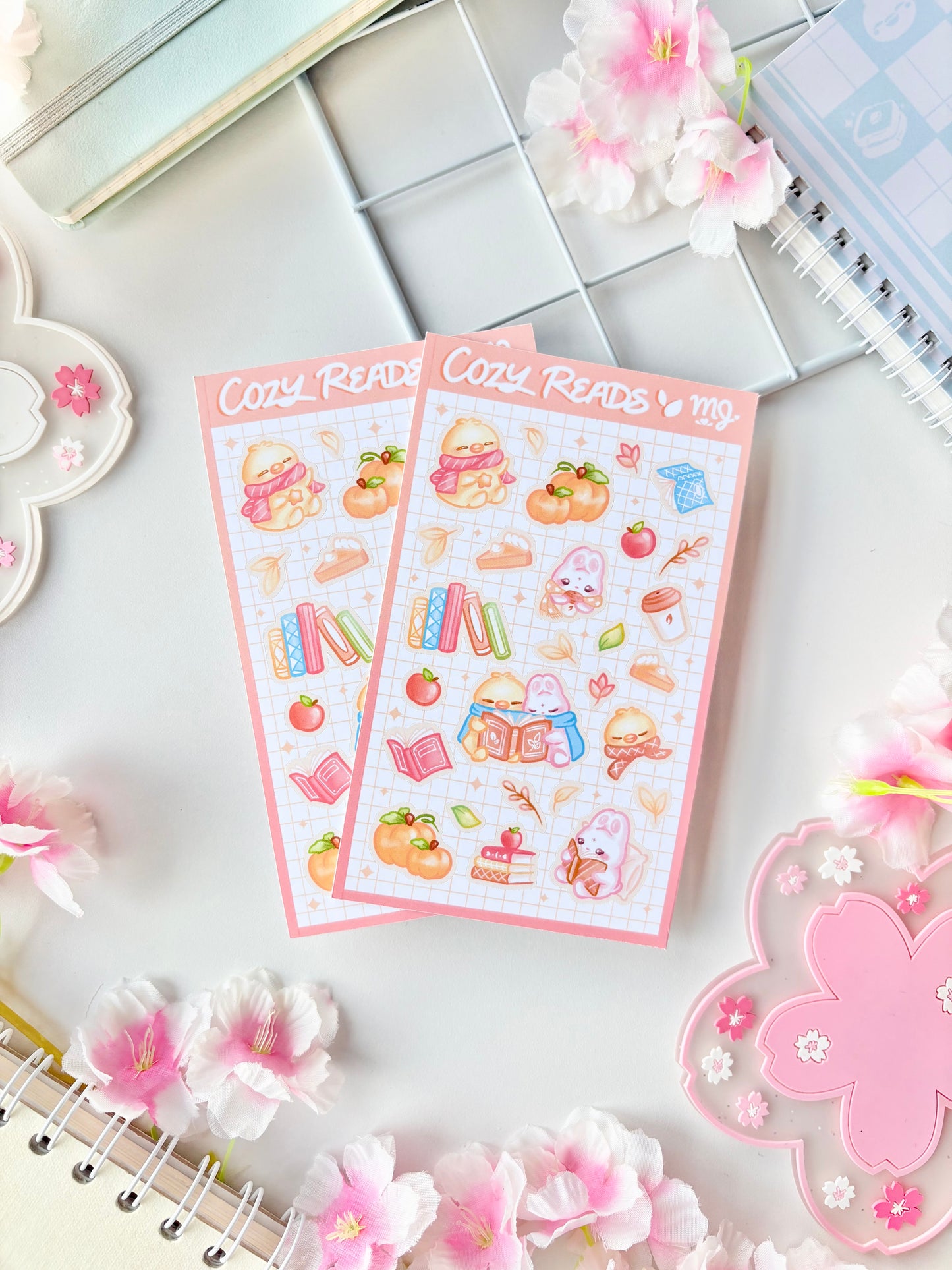 Cozy Reads Sticker Sheet