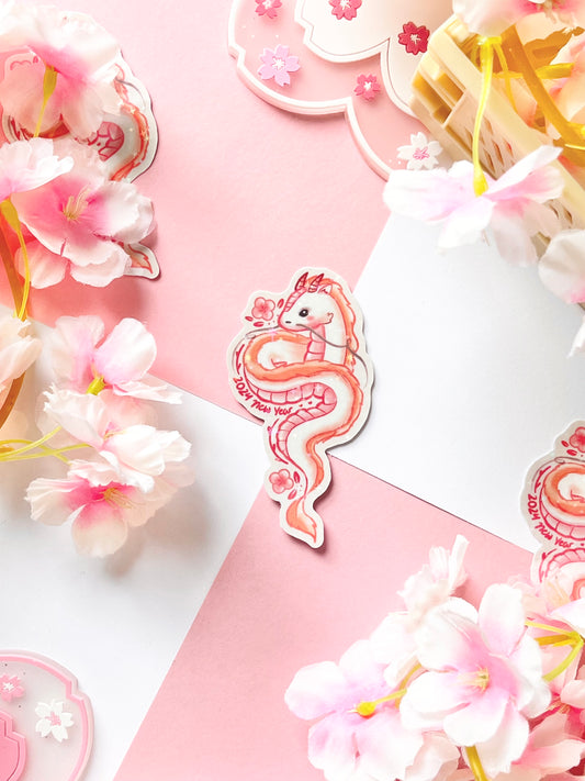 Dragon Holographic Die-cut Sticker (2024)