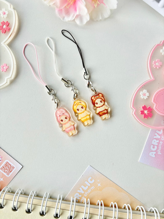 Naked Baby Phone Charms