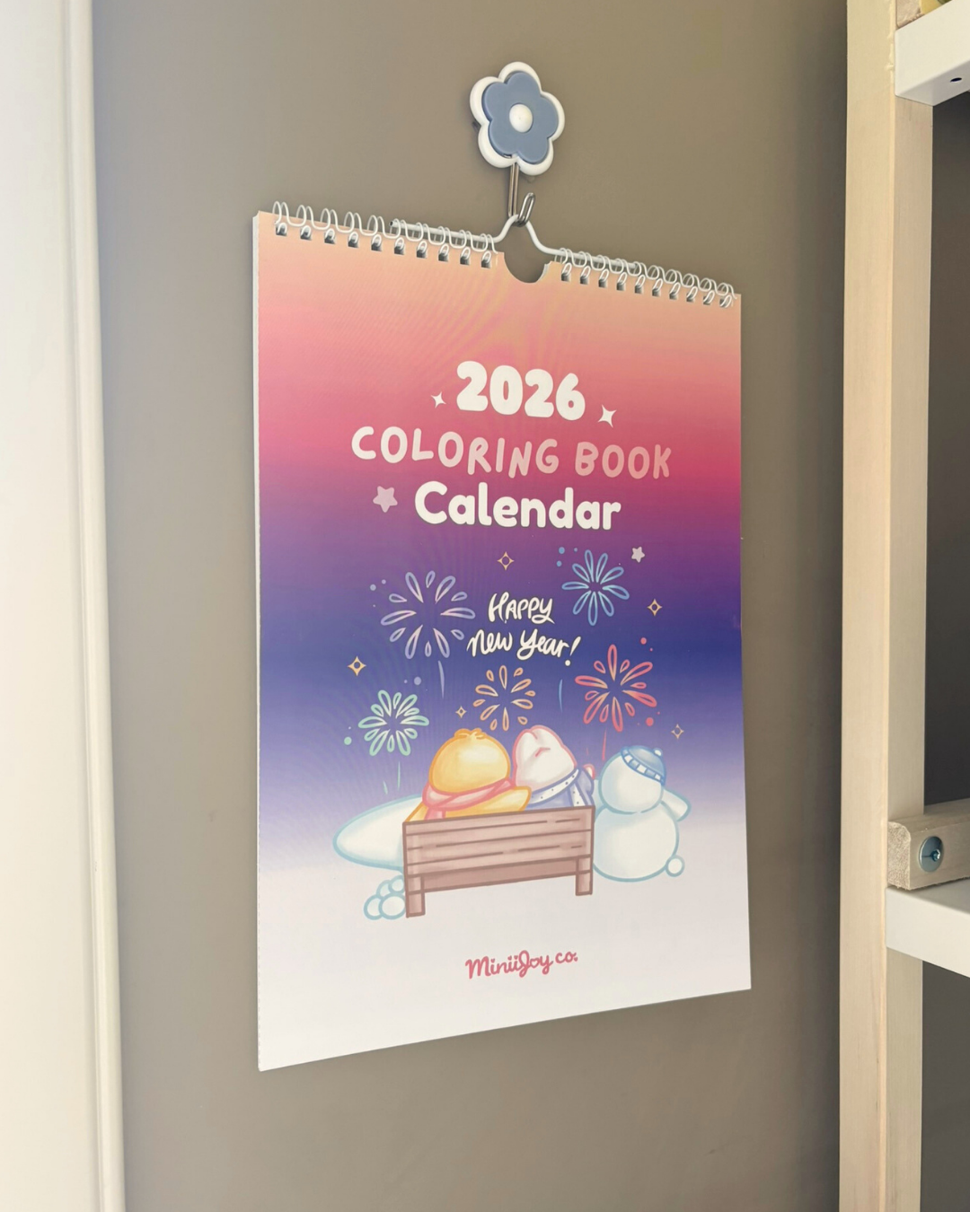 2026 Calendar Coloring Book (PRE-ORDER)
