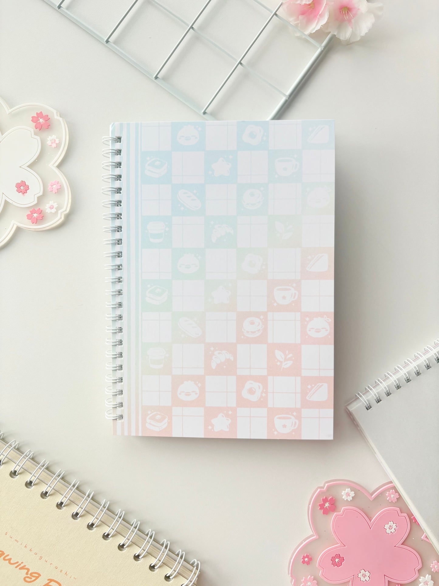 Checkered Reusable Sticker Books