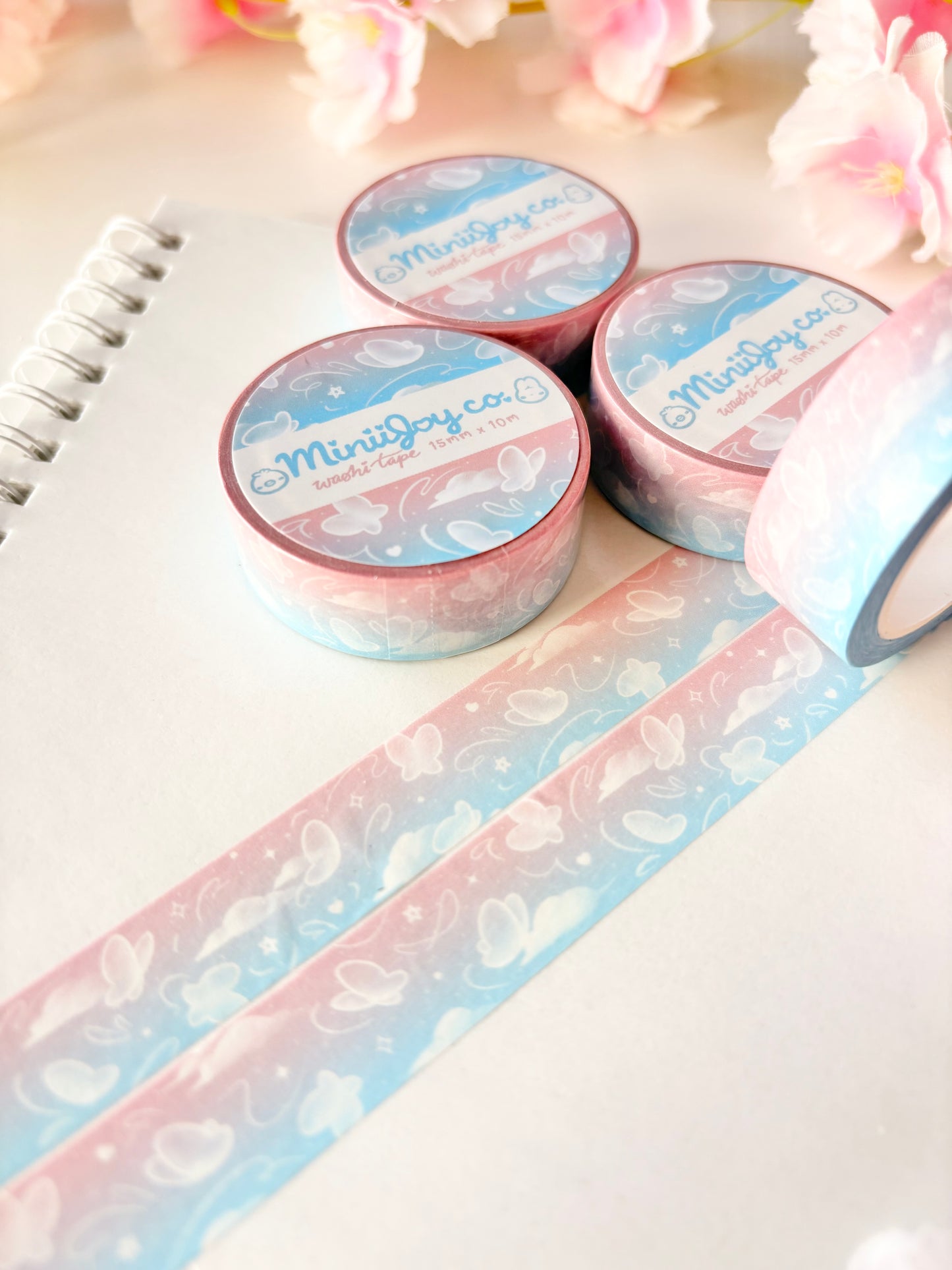 Butterfly Gradient Washi Tape - Miniijoyco