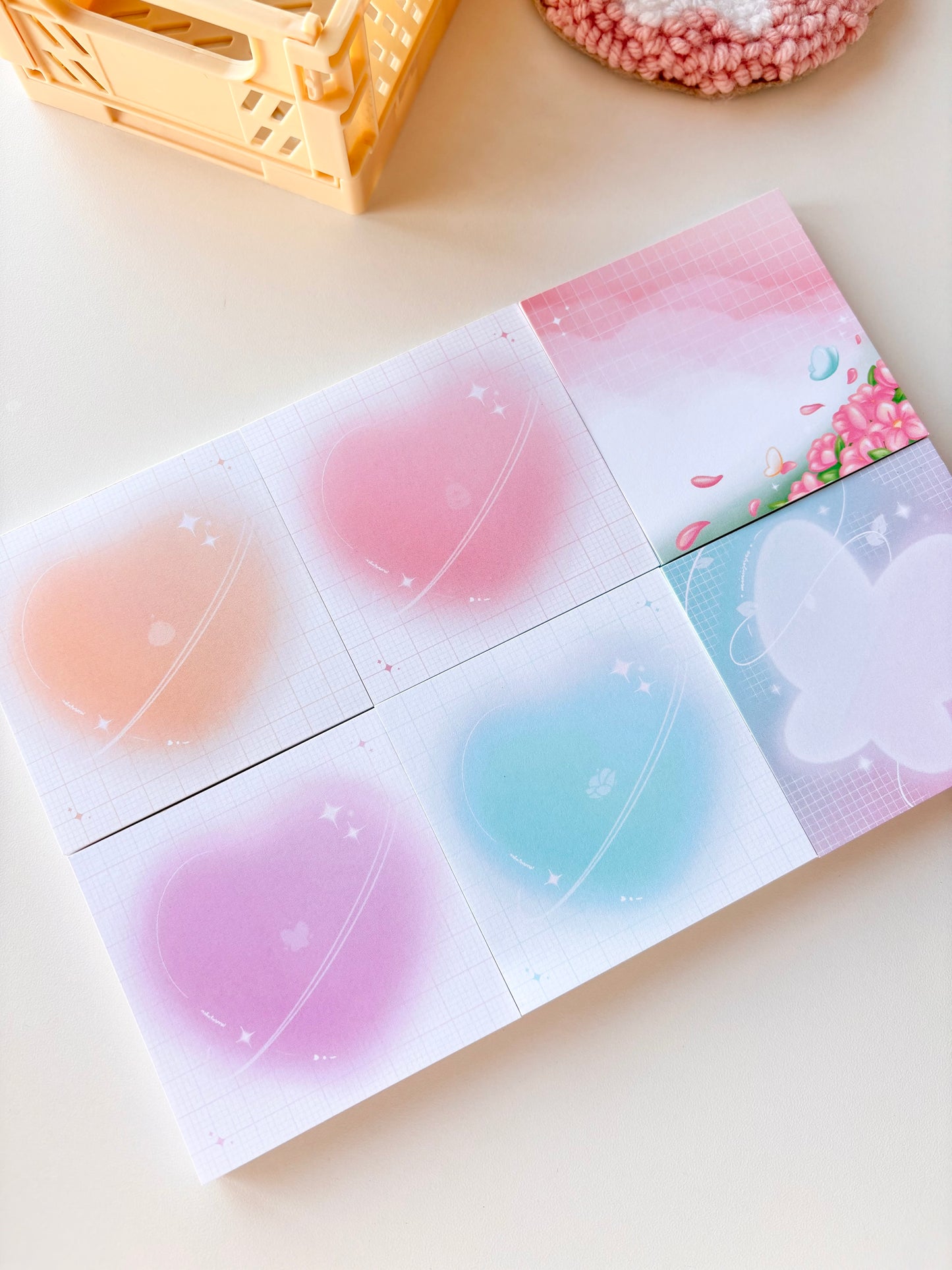 Spring 2026 Memo Pad Set (6 pack)