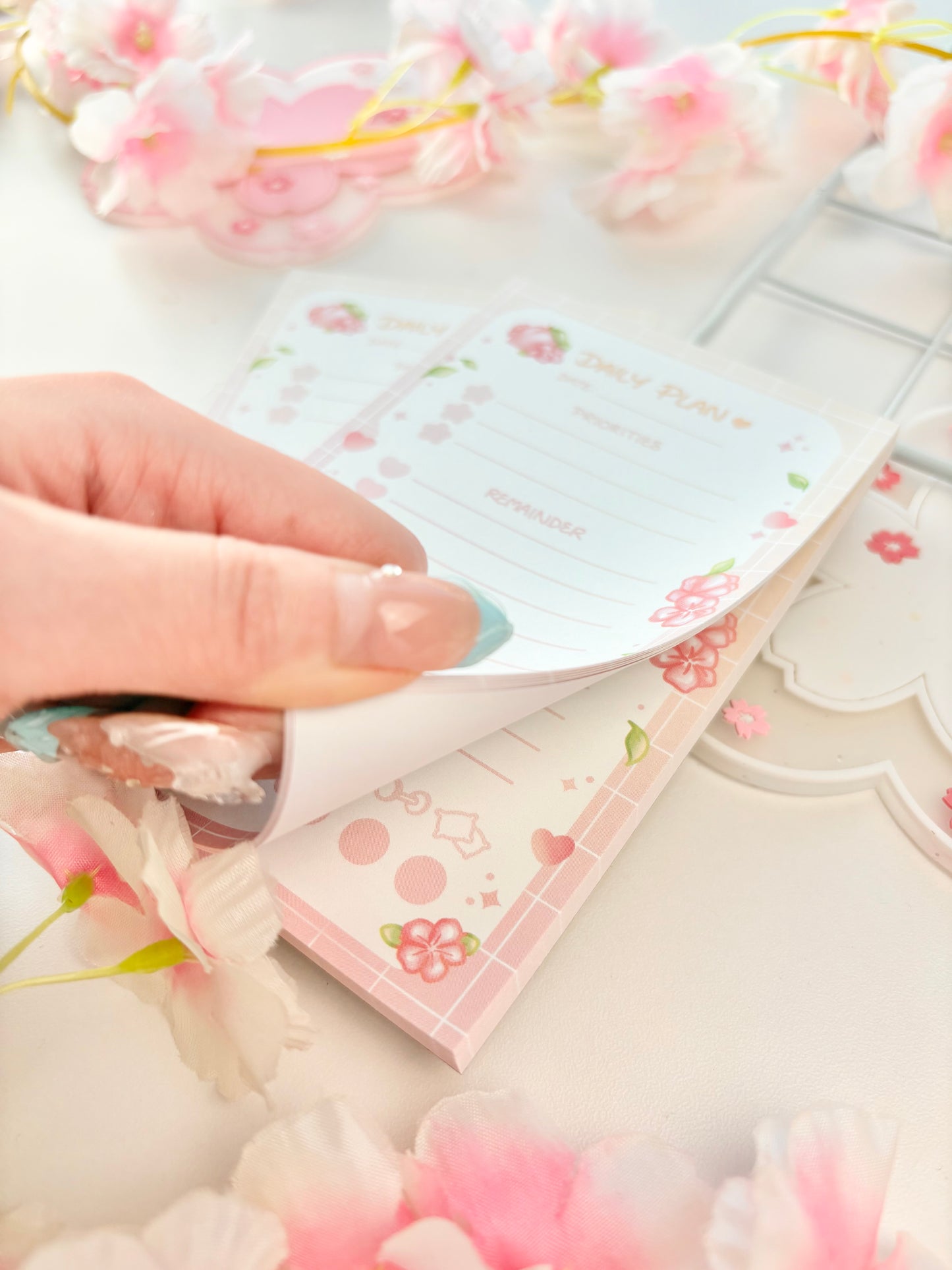 Sakura Peach Memo Pad