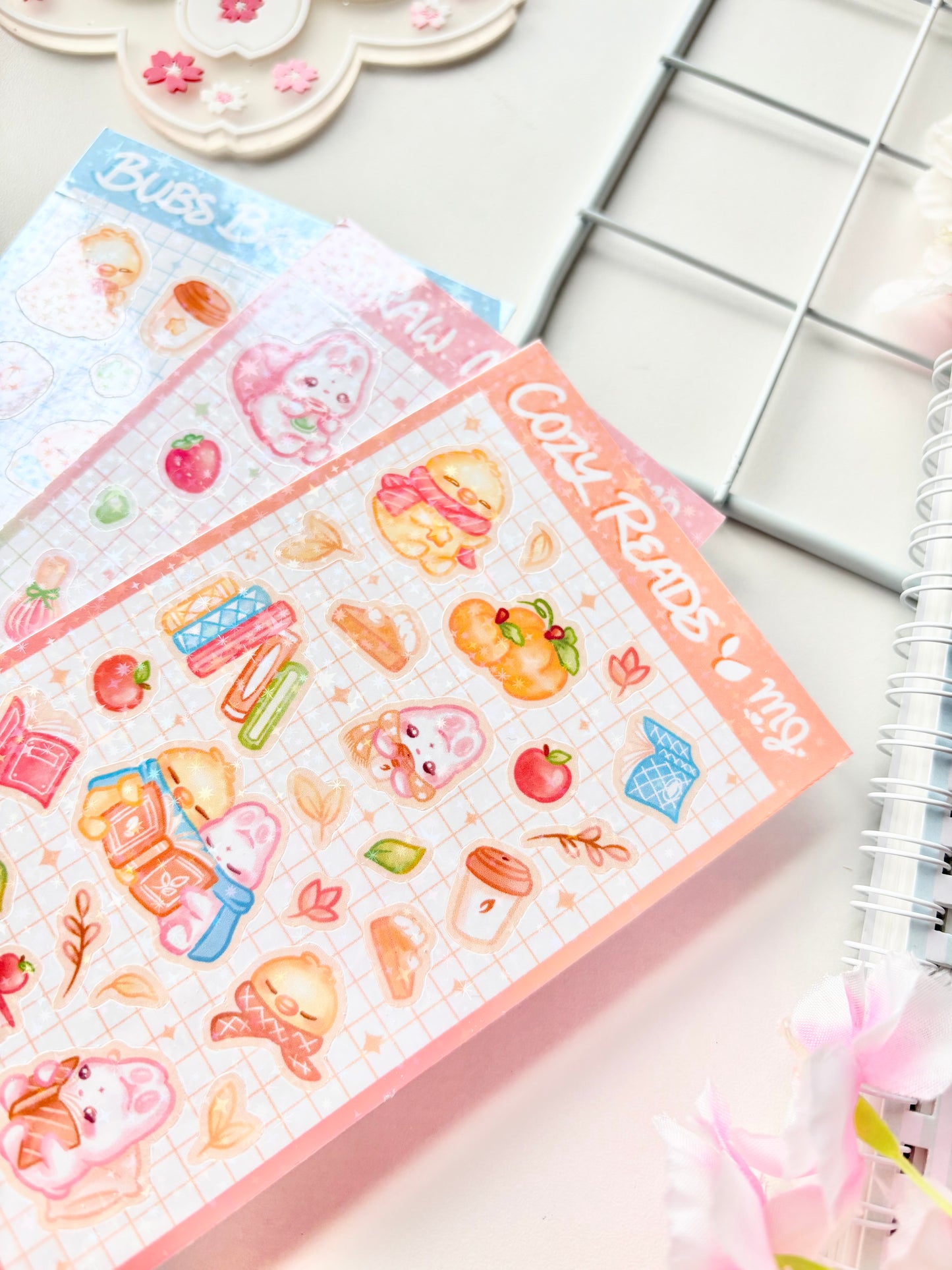 Fall 2025 Sticker sheet bundle (Holographic)