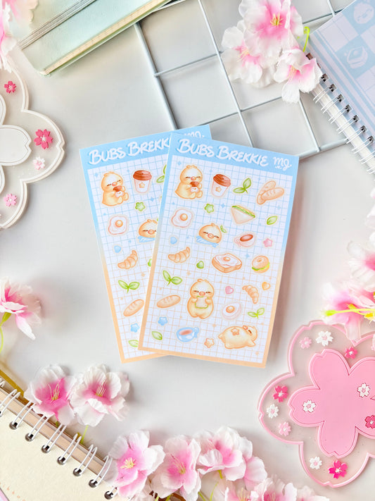Bubs Brekkie Sticker Sheet